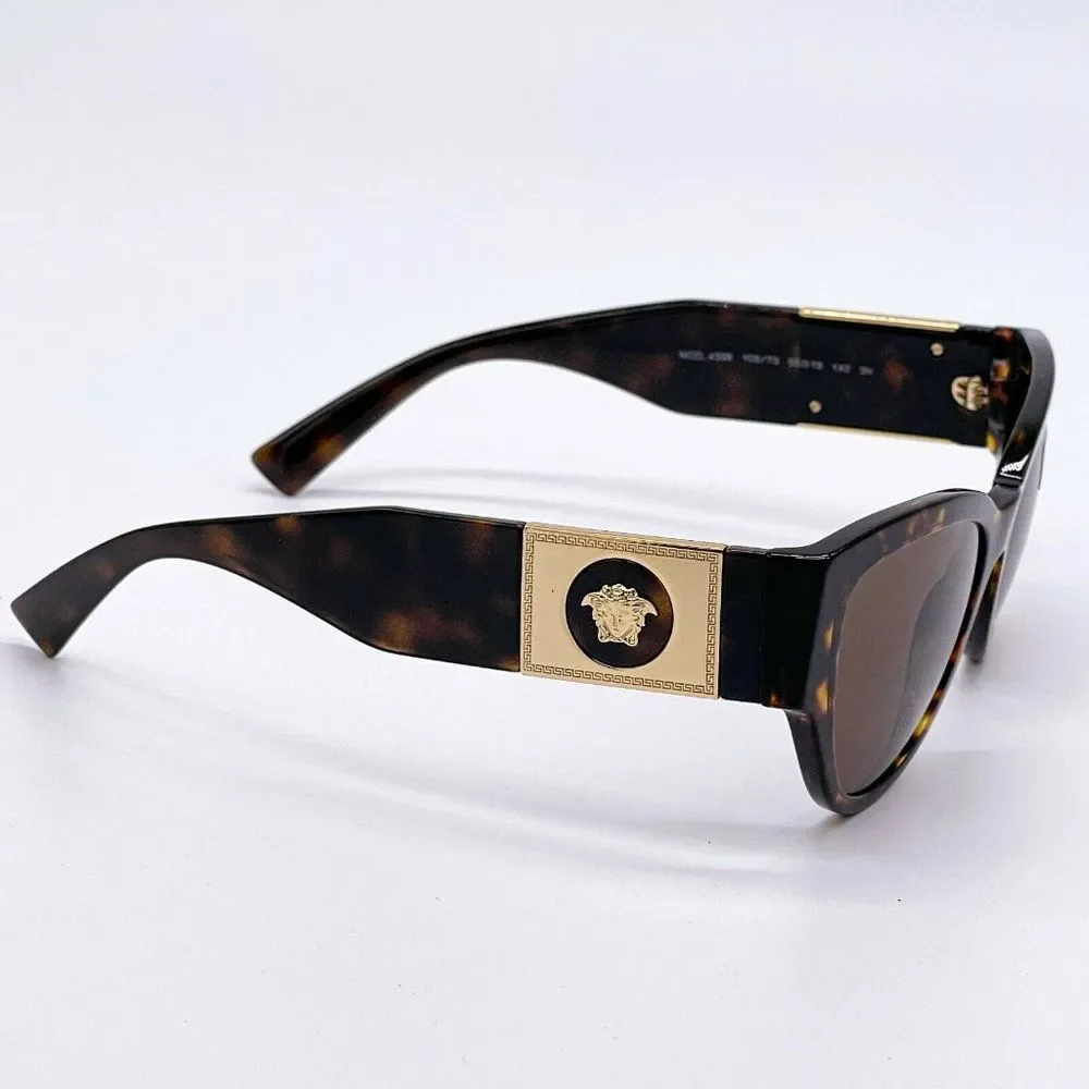 Sale! Versace Women's Havana Acetate Sunglasses w/ box